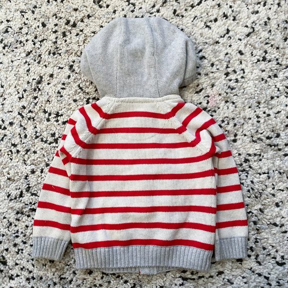 Unisex Baby Hooded Cardigan 9-12M - Picture 2 of 5